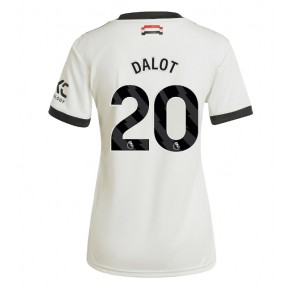 Manchester United Diogo Dalot #20 Tredjetröja Dam 2024-25 Kortärmad